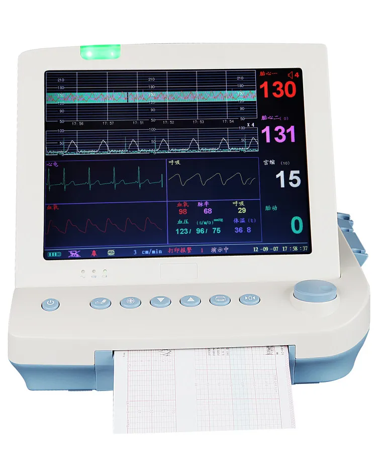 Medical Equipment Portable Doppler Baby Maternal/Fetal Patient Monitor