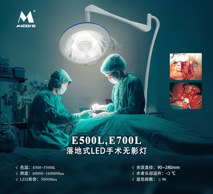 Mobile LED Dental Shadowless Lamp