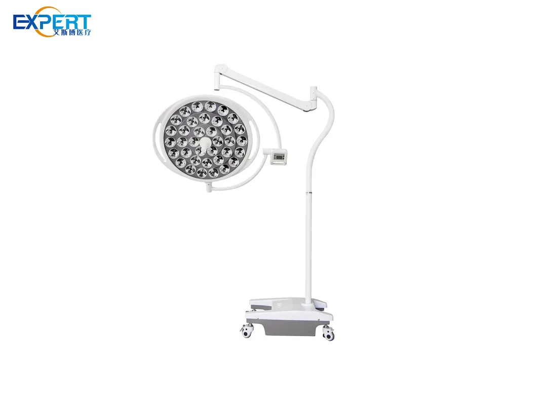 Mobile Medical Shadowless Lamp Portable Operation Operating Room LED Surgical Light