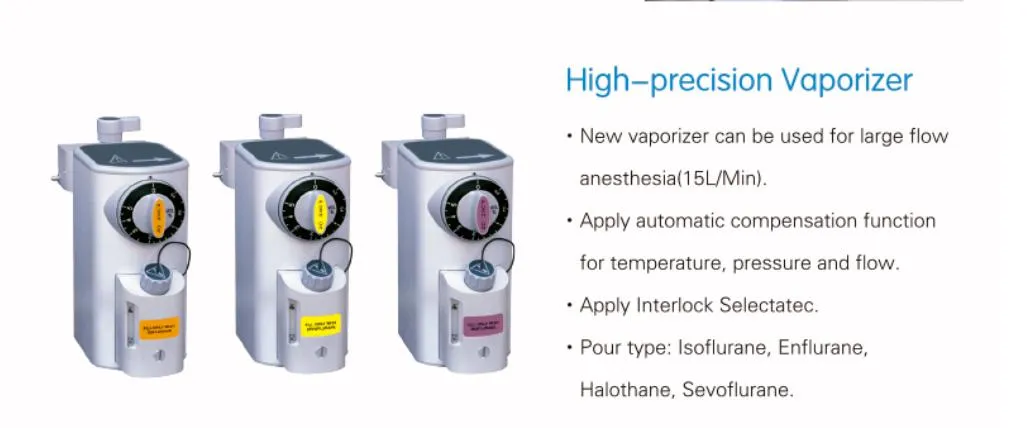 Mobile Surgical Equipment /Instrument General Medical Anesthesia Anesthesia Machine with O2 N2o Mechanical Flowmeter