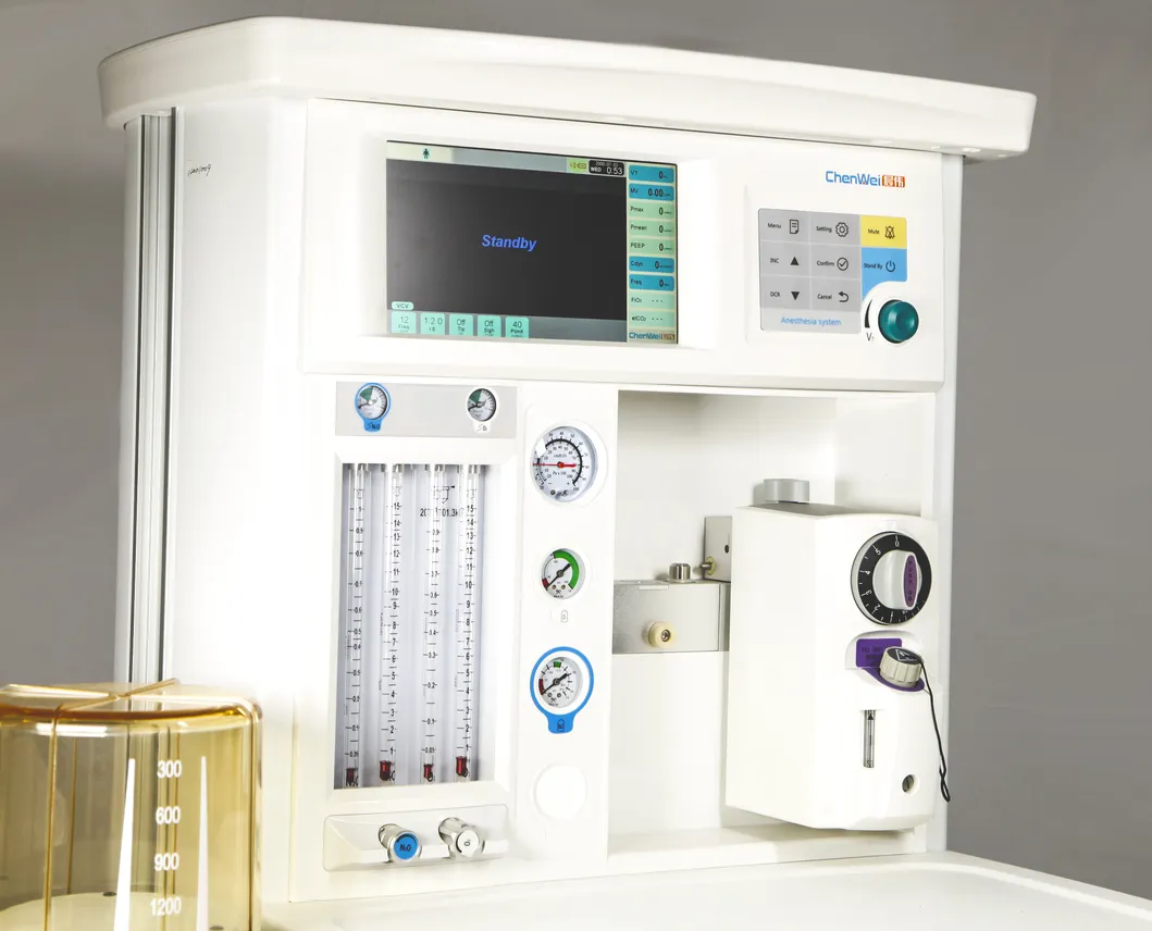 Mobile Surgical Equipment /Instrument General Medical Anesthesia Anesthesia Machine with O2 N2o Mechanical Flowmeter