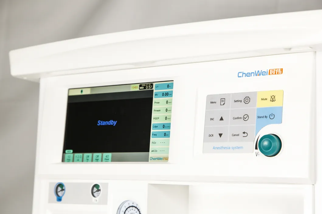 Mobile Surgical Equipment /Instrument General Medical Anesthesia Anesthesia Machine with O2 N2o Mechanical Flowmeter