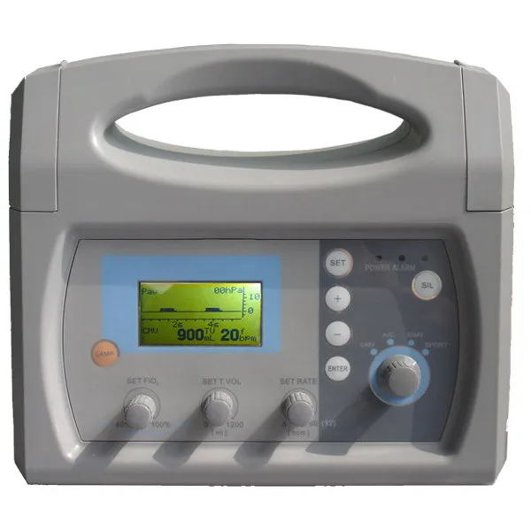 PA-100c ICU Medical Portable Ventilator, Breathing Machine, Respirator