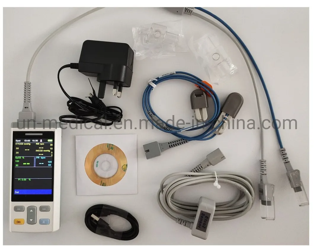 PC100 ISO Spanish Veterinary Animal Pet Portable Pulse Oximetry