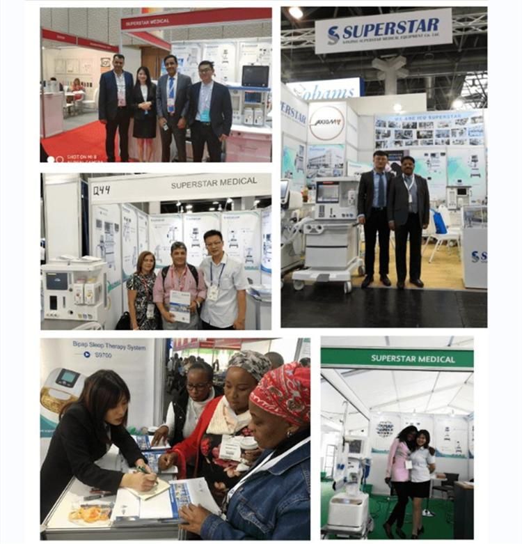 S6100c Hospital Use Anesthesia Machine Superstar with CE Certificate Medical Equipment