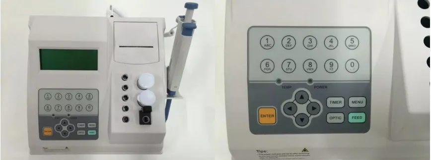 Single/Double/Three Channel Coagulation Analysis/ Coagulation Machine Price for Animai/ Veterinary Coagulation Analyzer