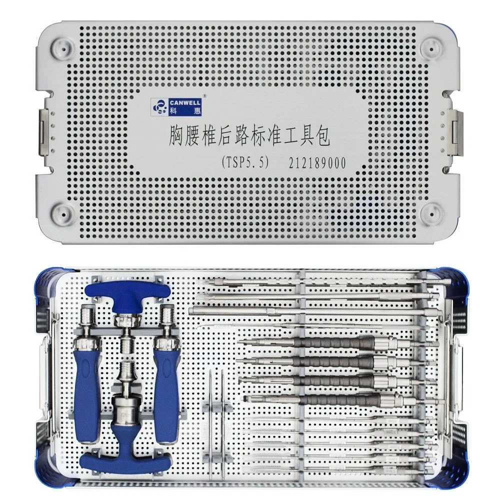 Spinal System Instrument Set, Instrumental Medico Orthopeidc Equipment Canwell