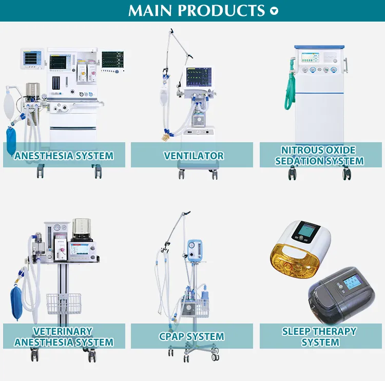 Superstar S6600hospital Medical Anesthesia with 15" LCD Touch Screen for Operationg Room ICU
