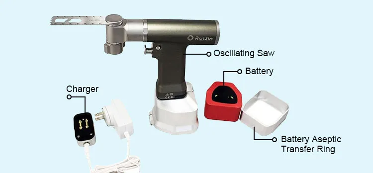 Surgical Oscillating Bone Power Saw Tool Kit