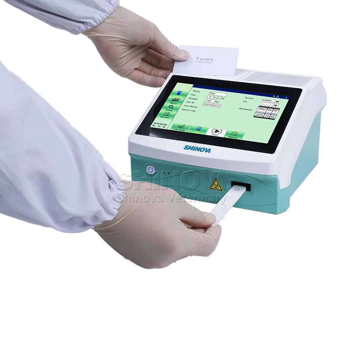 Veterinary Fluorescence Immunoassay Analyzer Veterinary Immunofluorescence Quantitative Analyzer (FQ-100)