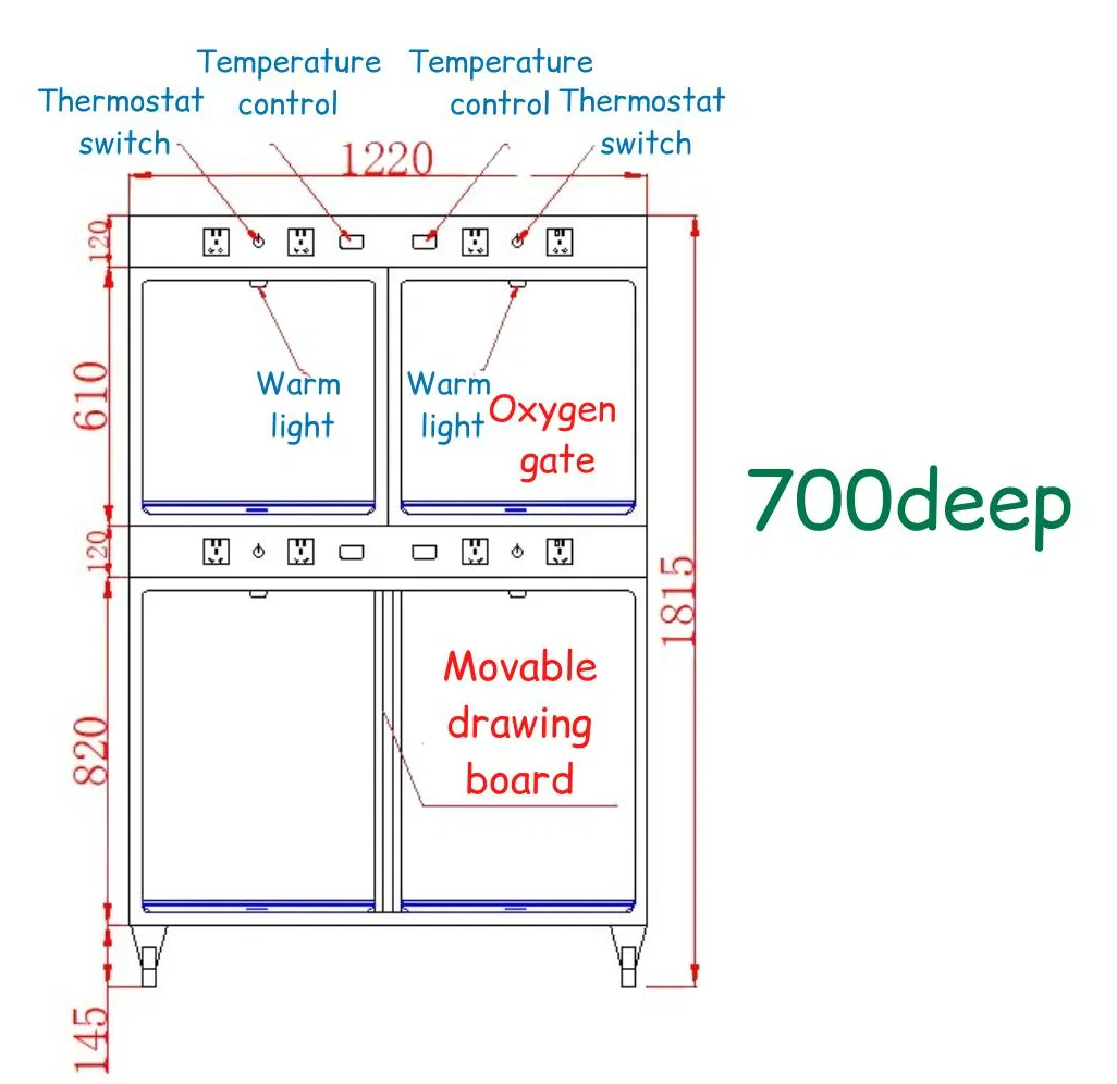 Veterinary Stainless Steel Dog Kennel Pet Cage IV Stand Therapy Warm Oxygen Cage for Pet Cat